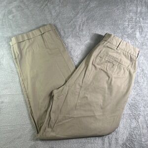 VTG‎ Polo Ralph Lauren Khaki Cotton Twill Chino Pants Men's 34x30 Made in HK